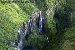 Helicopter waterfall